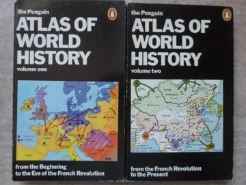 The Penguin Atlas Of World History Vol.1-2 From The Beginning To The Present