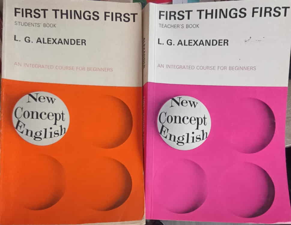 New concept english vol.1-2 practice and progress. first things first. student's book, teacher's book. an integrated course for pre-intermediate students