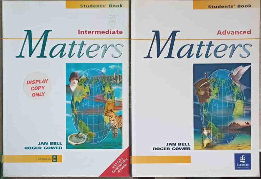 Matters student's book vol.1-2: intermediate, advanced