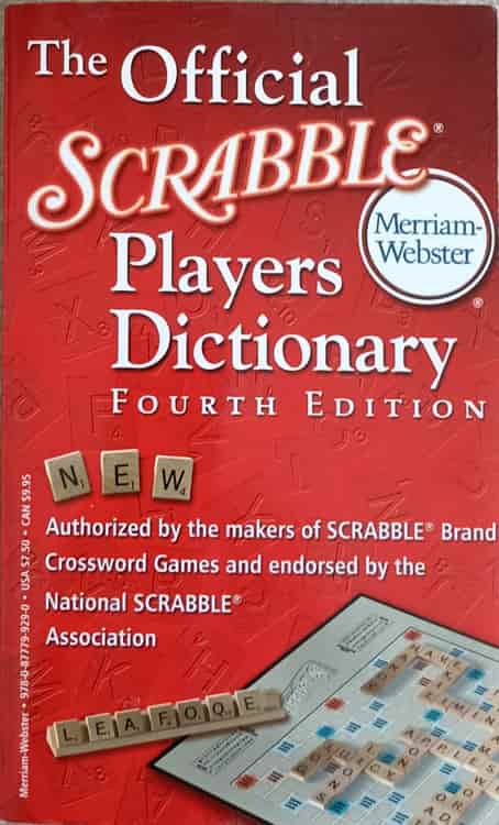 The Official Scrabble. Players Dictionary