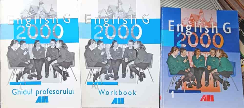 Vezi detalii pentru Set 3 Carti English G 2000: Manual Pentru Clasa A V-a, Workbook, Ghidul Profesorului