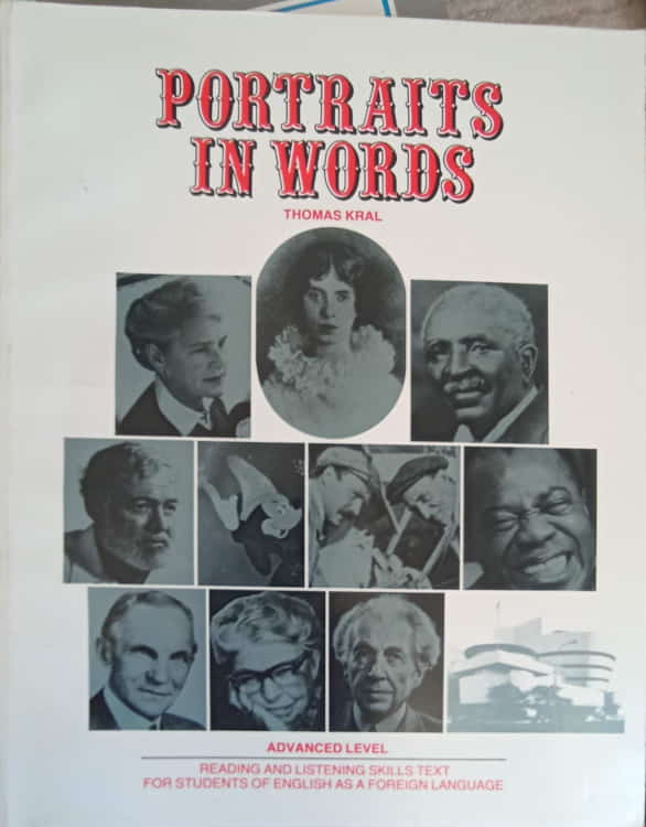 Portraits In Words. Advanced Level