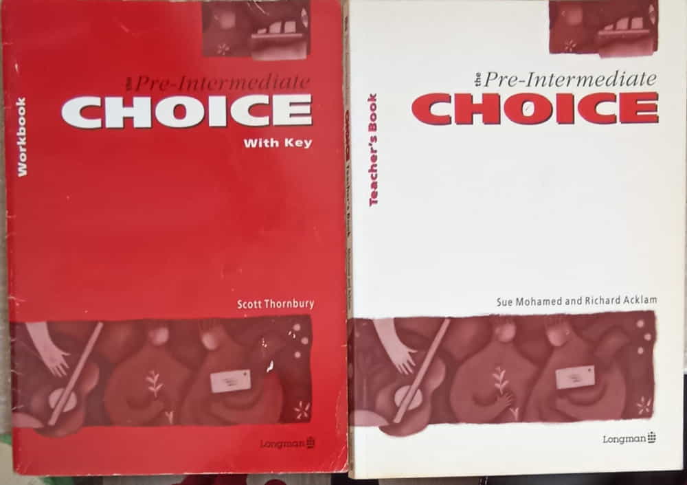 The pre-intermediate choice vol.1-2 teacher's book, workbook