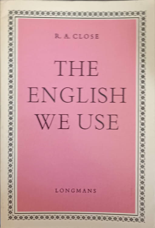 The English We Use