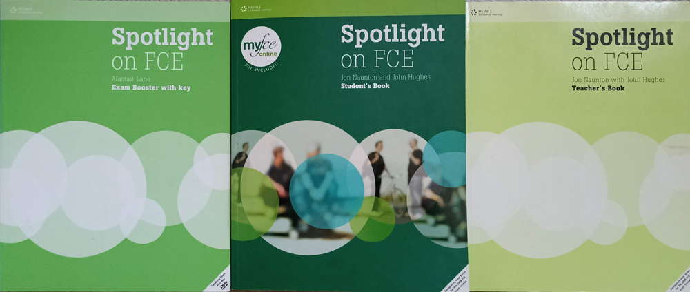 Spotlight on fce vol.1-3 teacher's book. exam booster with key. student's book