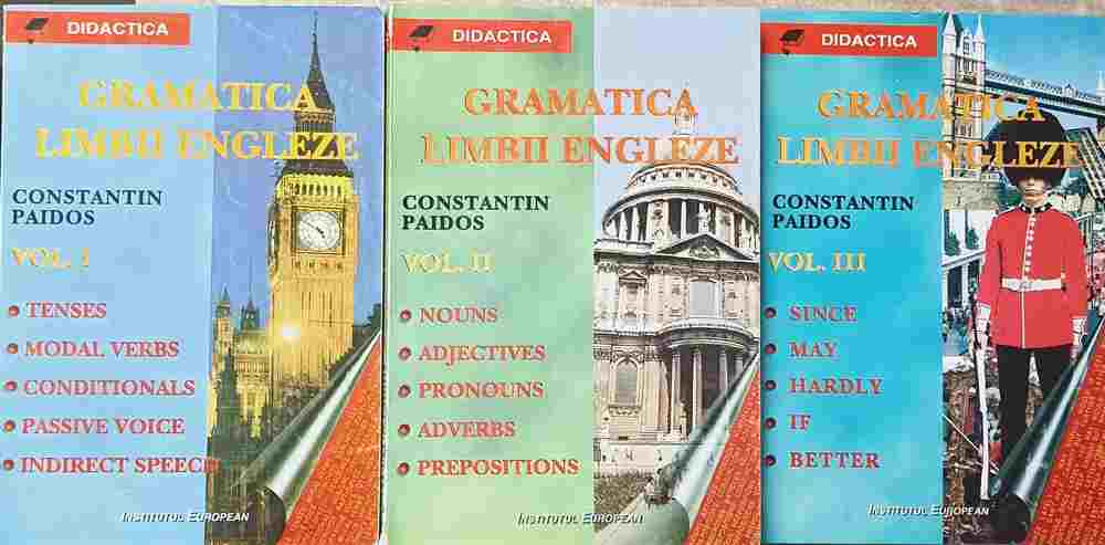 Vezi detalii pentru Gramatica Limbii Engleze Vol.1-3