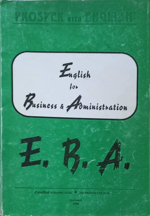 Vezi detalii pentru English For Business & Administration