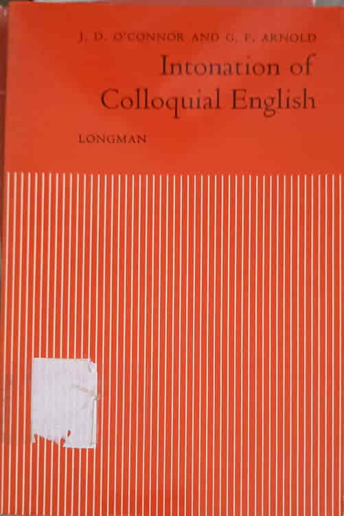 Intonation of colloquial english