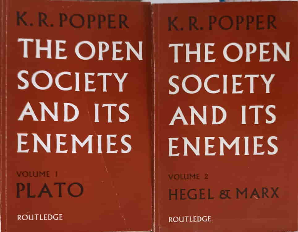 Vezi detalii pentru The Open Society And Its Enemies Vol.1-2 Plato, Hegel & Marx