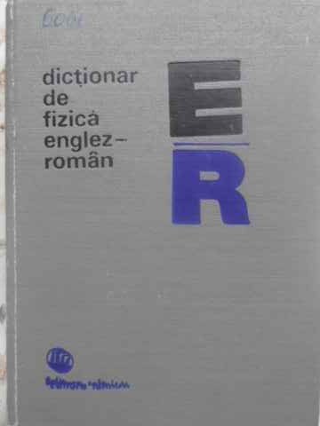 Dictionar De Fizica Englez-roman