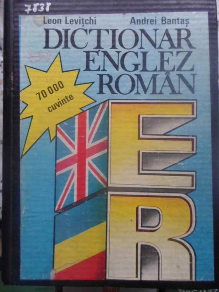 Dictionar Englez-roman 70.000 Cuvinte