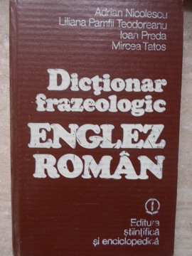 Dictionar Frazeologic Englez-roman