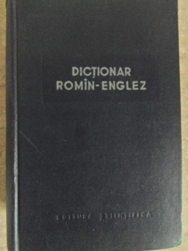 Dictionar Roman-englez (cca 30.000 De Cuvinte)