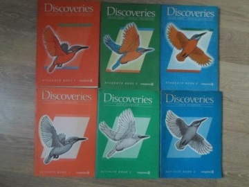 Discoveries students' book 1-3, activity book 1-3