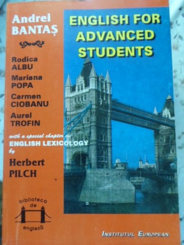 Vezi detalii pentru English For Advanced Students