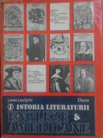 Istoria Literaturii Engleze Si Americane Vol.1