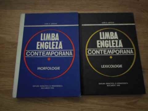 Limba Engleza Contemporana Vol.1-2 Morfologie, Lexicologie