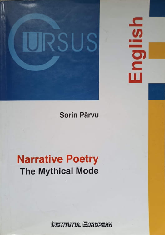 Narrative Poetry. The Mythical Mode