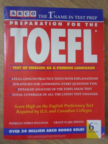 Preparation For The Toefl. Test Of English As A Foreigh Language