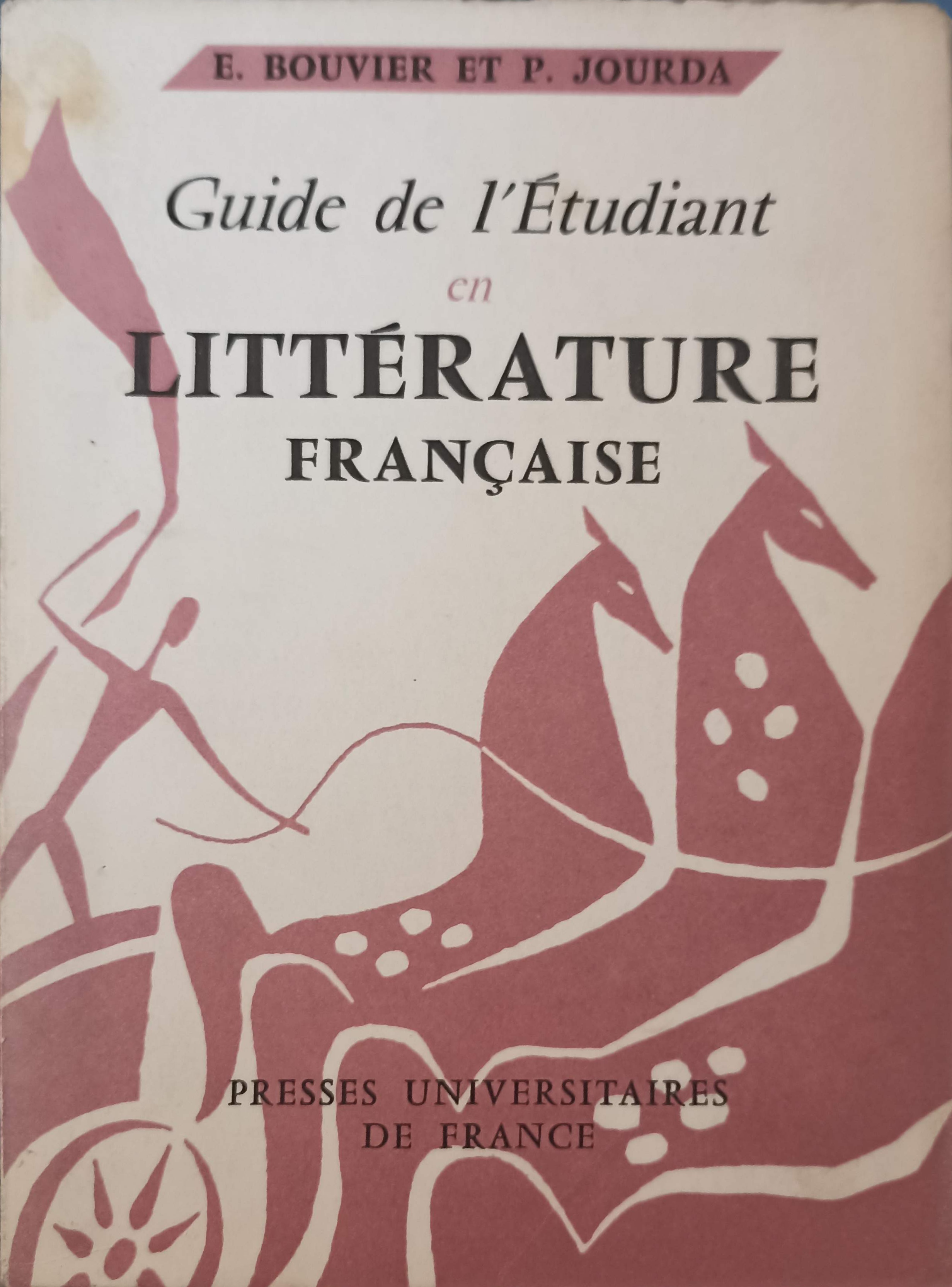 Guide de l'etudiant en litterature francaise