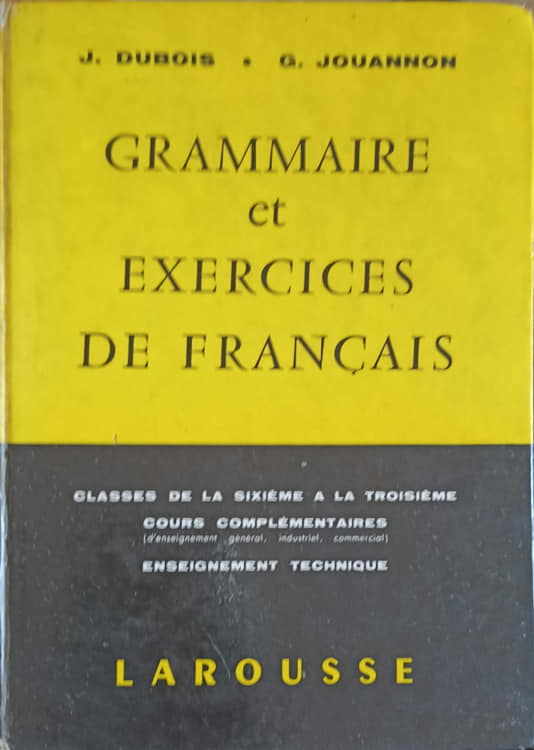 Grammaire Et Exercices De Francais