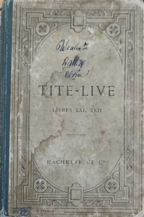 Vezi detalii pentru Tite Live, Livres Xxi, Xxii