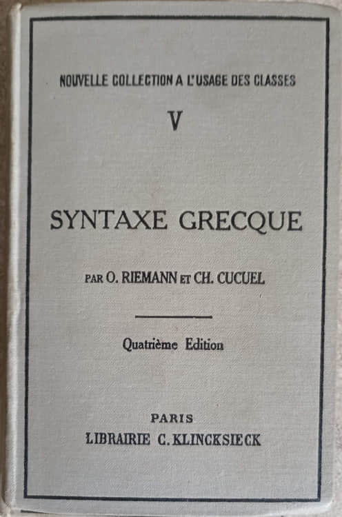 Regles fondamentales de la syntaxe grecque