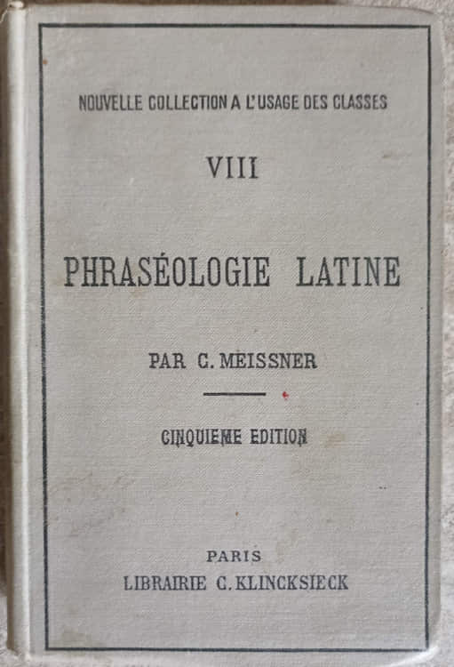 Phraseologie latine