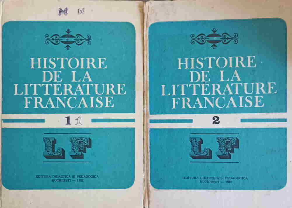 Histoire De La Litterature Francaise Vol.1-2