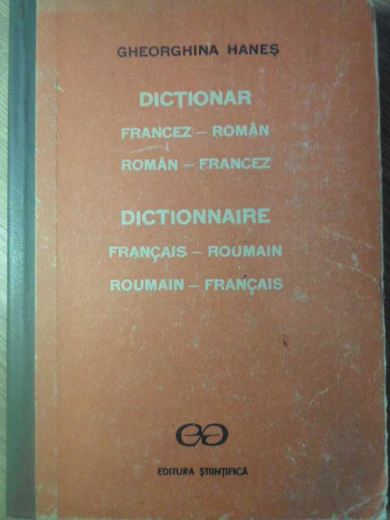 Dictionar Francez Roman, Roman Francez