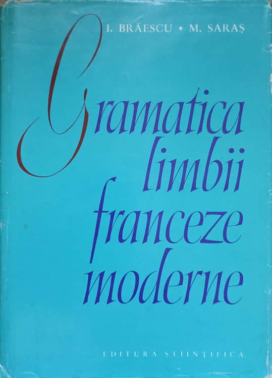 Gramatica Limbii Franceze Moderne