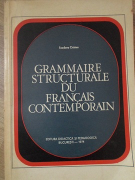 Grammaire Structurale Du Francais Contemporain