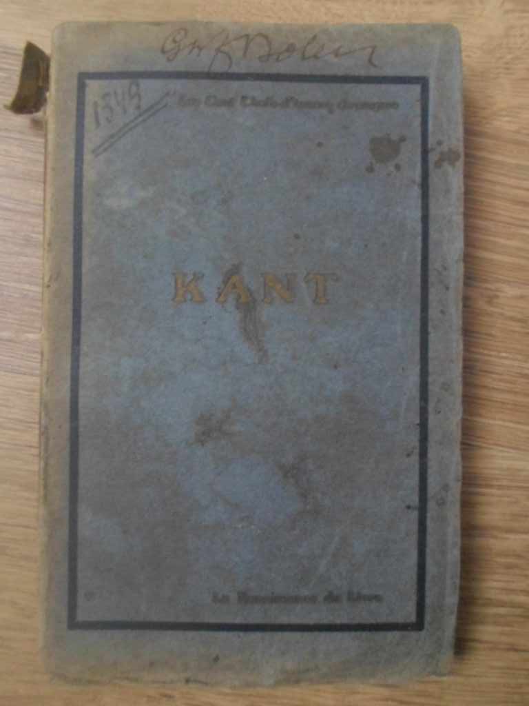 Kant Ecrits Politiques