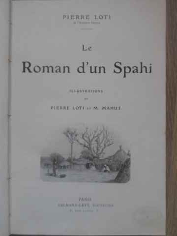 Le roman d'un spahi. matelot