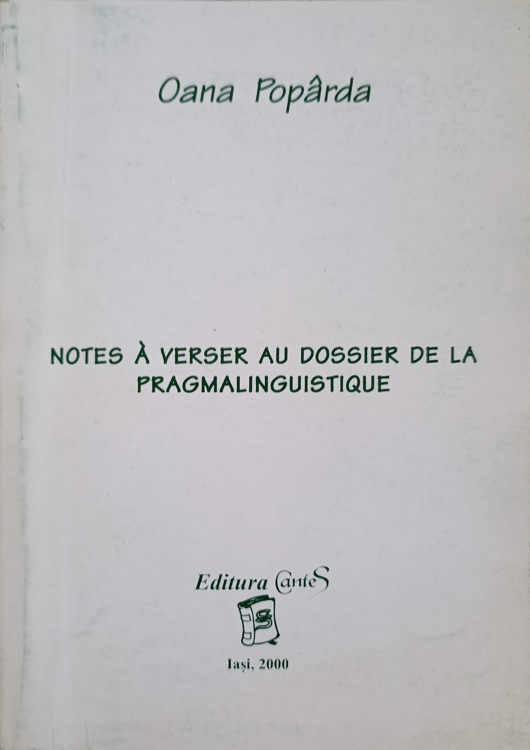 Notes A Verser Au Dossier De La Pragmalinguistique