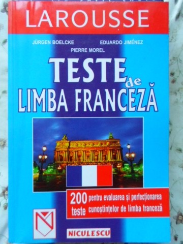 Vezi detalii pentru Teste De Limba Franceza