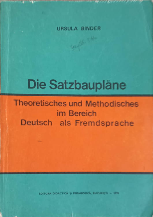 Theoretisches Und Methodisches Im Bereich. Deutsch Als Fremdsprache