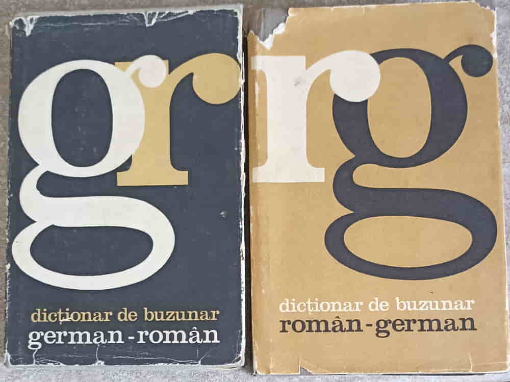 Vezi detalii pentru Dictionar De Buzunar German - Roman, Roman - German Vol.1-2