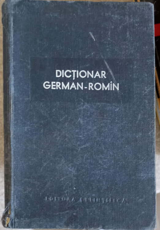 Dictionar German-roman