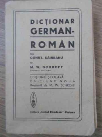 Dictionar German-roman