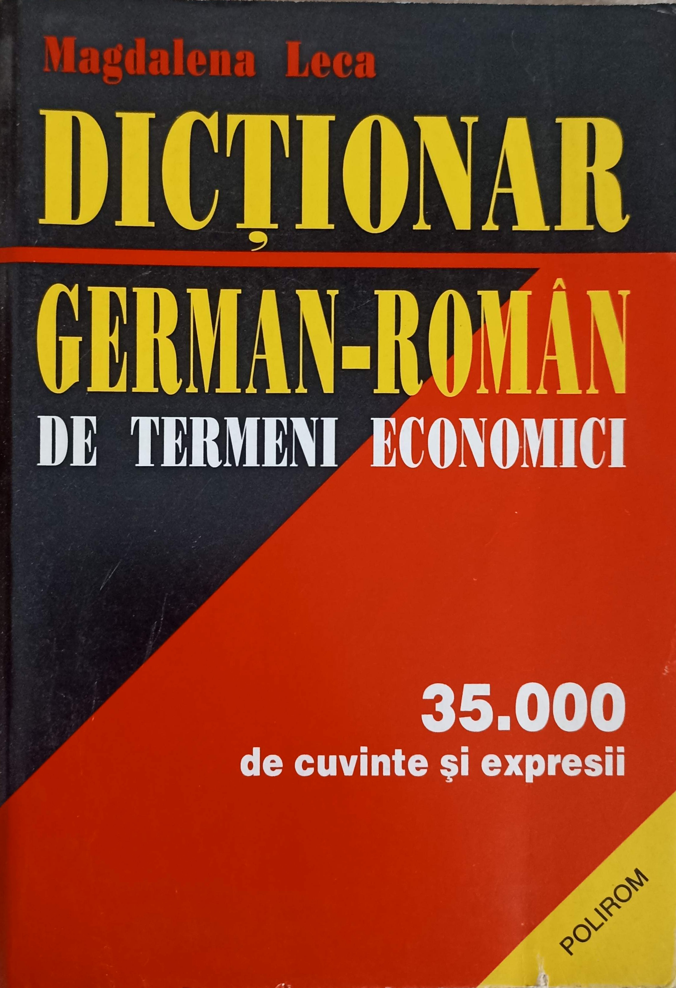 Dictionar German-roman De Termeni Economici