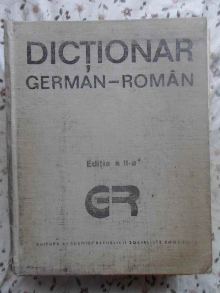 Dictionar German-roman Editia A Ii-a (140.000 De Cuvinte)