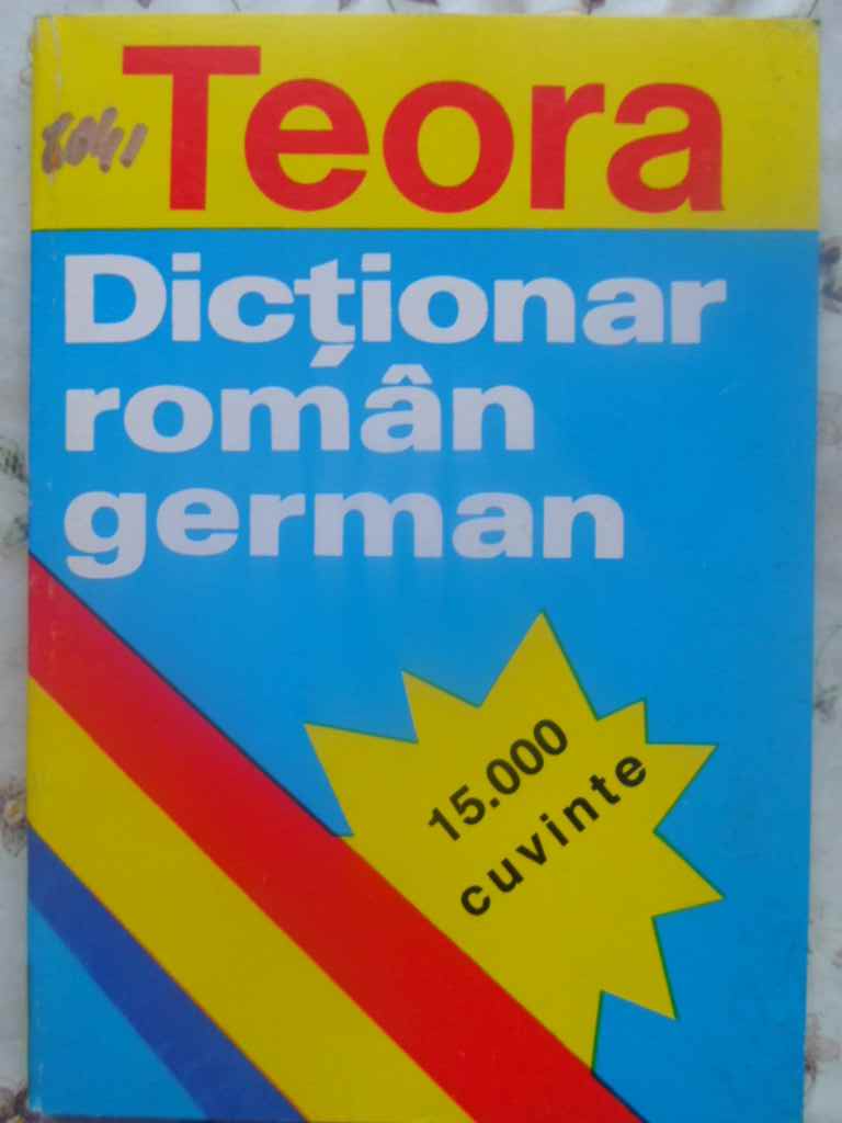 Dictionar Roman-german 15.000 Cuvinte