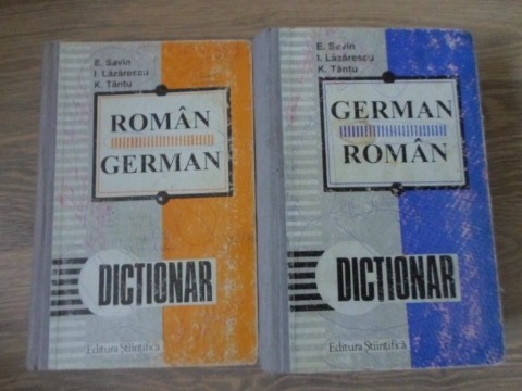 Dictionar Roman-german, German-roman