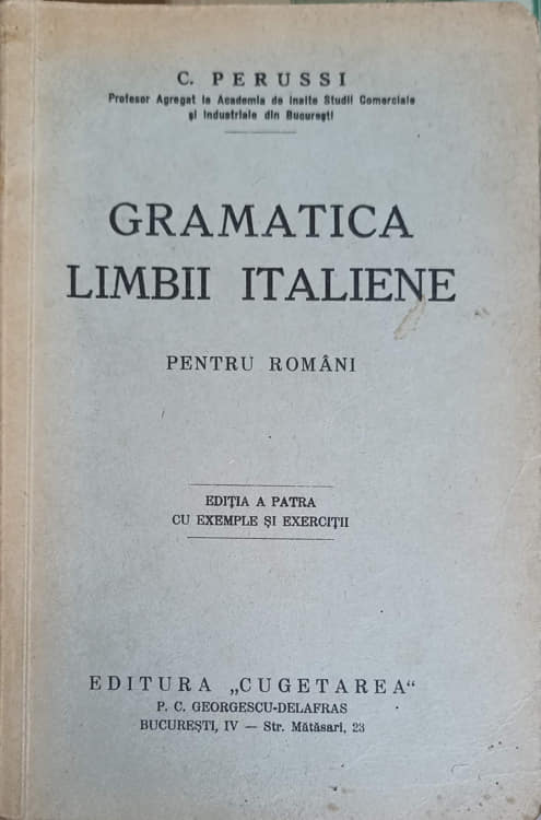 Gramatica Limbii Italiene Pentru Romani