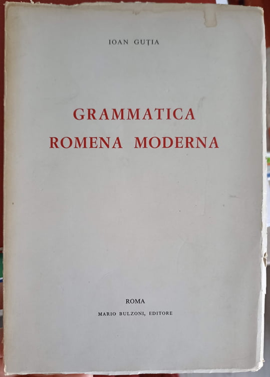 Grammatica romena moderna