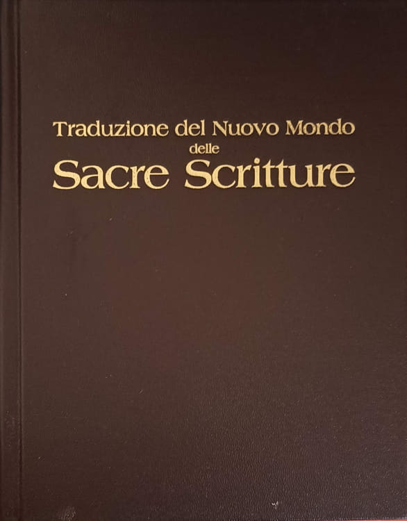 Traduzione Del Nuovo Mondo Delle Sacre Scritture