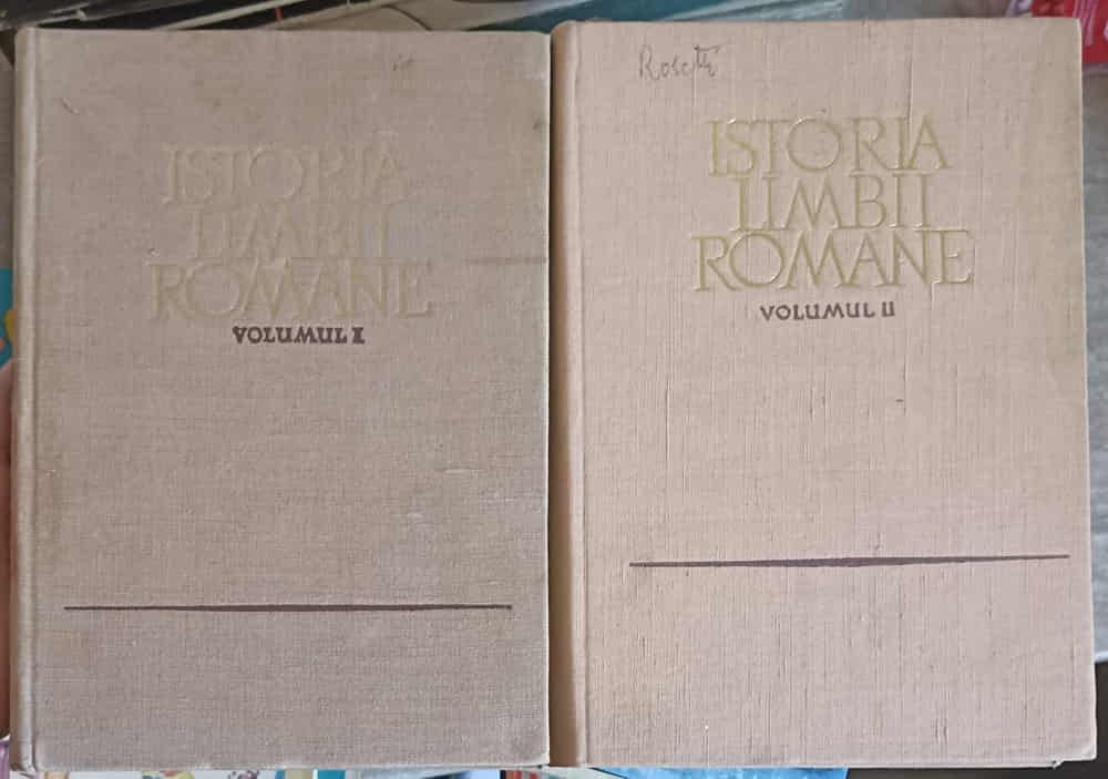 Istoria Limbii Romane Vol.1-2