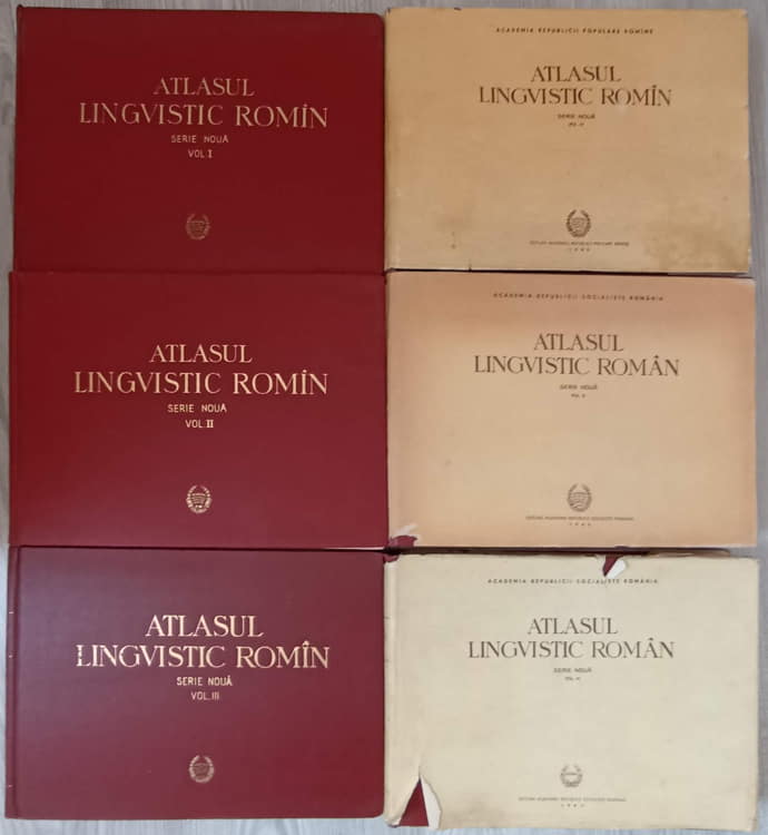 Atlasul Lingvistic Roman Vol.1-6