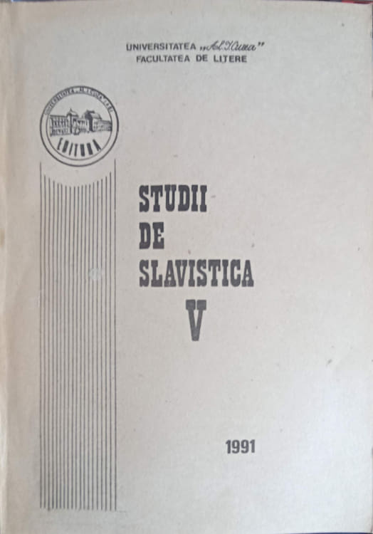 Vezi detalii pentru Studii De Slavistica V